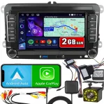 Automobilinė multimedija Volkswagen, Seat, Skoda (Passat B6/B7, Golf 5/6) su Android, WiFi, GPS