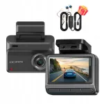 Vaizdo registratorius DDPAI Z50 Pro 4K su GPS, WiFi ir laidų rinkiniu