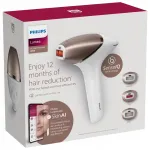 IPL epiliatorius Philips Lumea IPL 8000 su 4 antgaliais BRI948/00