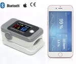 Pir&scaron;to pulsoksimetras su Bluetooth, deguonies prisotinimo matuoklis