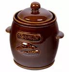 Rauginių agurkų ir kopūstų statinė KRYSTYNKA, 3 l