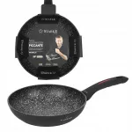 Granitinė keptuvė Starke Pro Piccante, 24 cm, tinka indukcijai ir dujinei viryklei