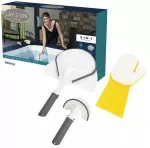 Baseino valymo rinkinys Bestway 60310: tinkliukas, &scaron;epetys, kempinėlė spa baseinams