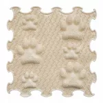 Jutiminis kilimėlis Hard paws, kietas, 1 vnt., smėlio spalvos