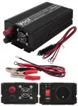 Įtampos keitiklis 12V į 230V, 300W/600W, pilnas sinusas, VOLT Poland, tinka siurbliams ir varikliams