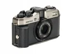 Analoginė kamera PENTAX 17 juoda ir sidabrinė