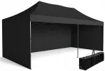 Prekybinė palapinė Pavilion, juoda, 3x6 m