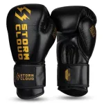 Bokso pir&scaron;tinės StormCloud Bovine Leather Pro 2.0, juodos, 14 oz