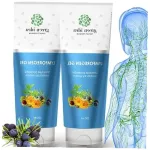 Kojų limfodrenažinis masažo gelis su 15 žolelių eteriniais aliejais, 2 x 200 ml