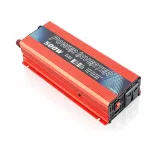 Automobilinis 12V į 220V AC keitiklis, 300W/500W, su USB, sinusinės bangos