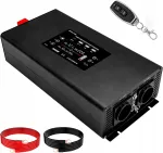 Įtampos keitiklis Datouboss 12V 230V, 2000W, grynos sinusoidės