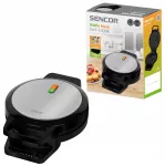 Vaflinė Sencor SWF1010BK, juoda, 1000 W, &scaron;irdelės formos