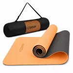 Gimnastikos kilimėlis CORNIX TPE 6 mm, neslystantis, su užvalkalu