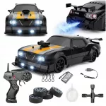 Nuotoliniu būdu valdoma drift ma&scaron;ina, 1:16, su LED ap&scaron;vietimu ir dūmų efektu