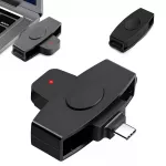 Vairuotojo kortelių skaitytuvas USB-C, greitas duomenų nuskaitymas