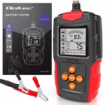 Skaitmeninis akumuliatoriaus testeris su LCD ekranu, 12V/24V, 3&ndash;200Ah