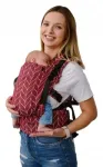 Kūdikių ne&scaron;ynė Kavka MultiAge Pro, burgundi&scaron;ka, medvilninė