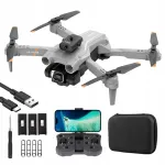 Dronas K9 4K su WiFi kamera, 3 akumuliatoriai, kliūčių vengimas