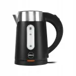 Elektrinis virdulys be laido, 0,8 l, juodas, turistinis, 1000 W