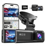 Vaizdo registratorius REDTIGER F7NP 4K, dviguba kamera, GPS, WiFi, 128 GB
