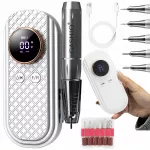 Belaidis nagų frezos rinkinys, 50 W, 35 000 aps./min., USB-C