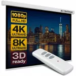 Elektrinis sieninis projekcinis ekranas AVC-E170, 84", 170x130, AVCENTRUM