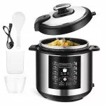 Greitpuodis Supvox 6 l, juodas