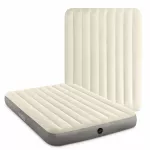 Pripučiamas velūrinis čiužinys INTEX 64103, 152x203x25 cm