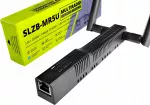 ZigBee ir Thread adapteris SLZB-MR5U, EFR32MG24, PoE, USB, WiFi, ESP32, Ethernet, MQTT, ZHA