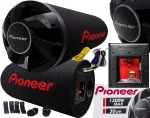Automobilinis žemųjų dažnių garsiakalbis PIONEER 1300W su stiprintuvu ir laidais