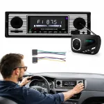 Automobilinė magnetola SX-5513, 4x55W, Bluetooth, USB, SD, AUX
