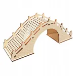 3D arkinio tilto modelis, edukacinis rinkinys, lengvai surenkamas