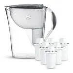 Vandens ąsotis Dafi LUNA, plieninis, 3,3 l, rankinis, tinka 6 Classic filtrams