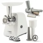Mėsmalė Bosch MFW2515W, 1500 W, 1,7 kg/min, balta