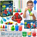 Mokslinis rinkinys vaikams "Mažasis chemikas" &ndash; 52 eksperimentai su ugnikalniu
