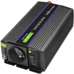 Įtampos keitiklis Qoltec 12V į 230V, 600/1200W, MS Wave, su USB