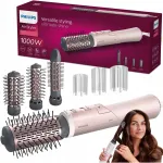 Plaukų džiovintuvas su garbanojimo funkcija Philips Series 7000, 1000 W, su jonizacija, 4 antgaliai
