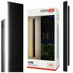 Fasado sieninis &scaron;viestuvas LED, 30W (100 cm), lauko terasai