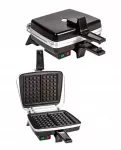 Vaflinė Dezal 301.7 XL Profi, 1300 W, su indikacinėmis lemputėmis ir jungikliu