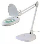 LED lempa su 5D didinamuoju stiklu, balta, ZD-140, x80
