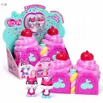 Figūrėlių rinkinys Cherry Pets Confetti Cupcakes: 2 lapiukai, nuo 4 metų