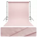 Foto fonas 200x220 cm medvilninis, ALOISO rožinis