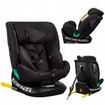 Automobilinė kėdutė Lionelo Bastiaan One i-Size, 0&ndash;36 kg, juoda