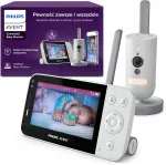 Vaiki&scaron;ka radijo auklė Philips AVENT Wi-Fi SCD951/26
