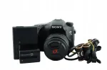 Veidrodinis fotoaparatas SONY A77 II su objektyvu SONY DT 18-55/3.5-5.6 SAM II SAL 18552