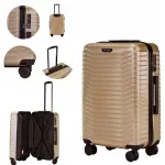 Vidutinio dydžio lagaminas WINGS 24", lengvas polikarbonato, 63 l, kelioninis