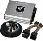Automobilinis garso stiprintuvas Hifonics JUNO IV-DSP su DSP, Plug&Play, Quadlock jungtis, tinka BMW