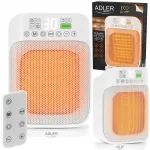 Elektrinis &scaron;ildytuvas ADLER AD7727, 1500 W, su nuotoliniu valdymu