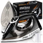 Garų lygintuvas su keramine padu STEAM IRON 3200W, apsauga nuo la&scaron;ėjimo ir kalkių