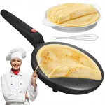 Blynų keptuvė, 600 W, 20 cm, nelimpanti danga, tinka omletams